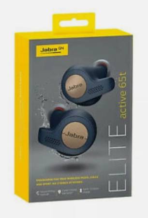 New! Jabra Elite Active 65T True Wireless Earbud Headphones 1