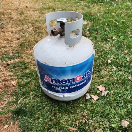 EMPTY AMERIGAS PROPANE TANK 1