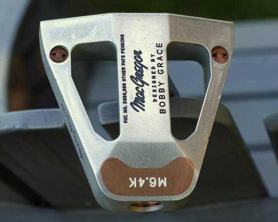 MACGREGOR BOBBY GRACE M6.4K V-FOIL PUTTER - sporting goods