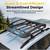 Bougerv Universal Anti-Rust Aluminum Roof Basket - new - down from $230 6 thumbnail