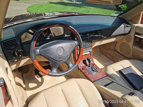 Mercedes 500SL descapotable de 1991 - Bajos kilómetros / Condición excepcional - $18,500 (Prospect)63621789036419123