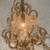 CUTE RUSTIC HANGING CHANDELIER - 15 INCHES TALL AND IT WORKS! 2 thumbnail