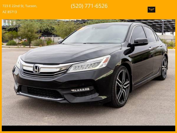 2016 Honda Accord Touring Sedan 4D EVERYONE IS APPROVED! 1