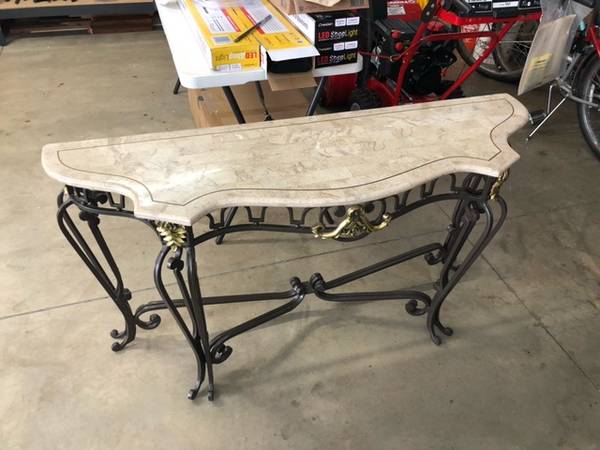 Sandstone Console Library Table 1