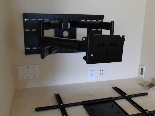 TV wall mount full motion LED plasma screen monitor LCD VESA 1