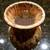 Brown Toned Rippled Look Vase 2 thumbnail