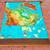 Classroom teaching map ..vintage classroom hanging wall map 1 thumbnail