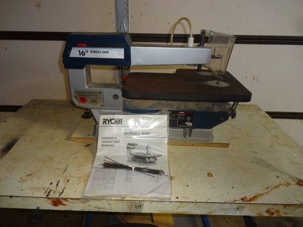 Ryobi 16" scroll saw 1