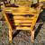 4pc Outdoor Patio Set. Heavy Duty Set Burned 5 thumbnail