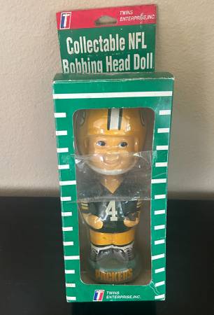 Brett Favre Bobble Head Doll as new 1