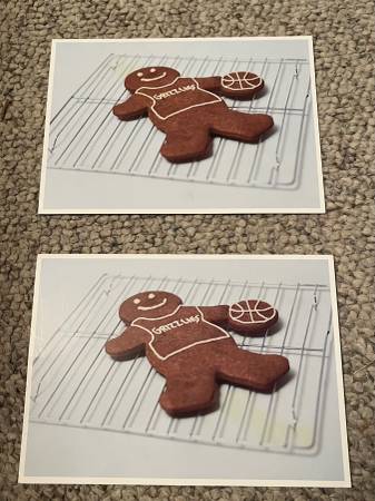 Vancouver Grizzlies Signed Christmas Card 1