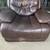 FREE Brown Leather Power Reclining Sofa and Armchair Set 2 thumbnail