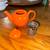 Price & Kensington 3 Pc Orange Porcelain Tea Pot Set 2 thumbnail