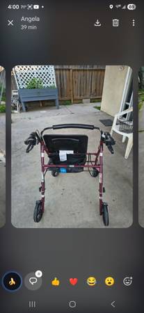 Walker with wheels 1