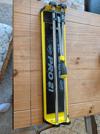 21" Tile cutter 1