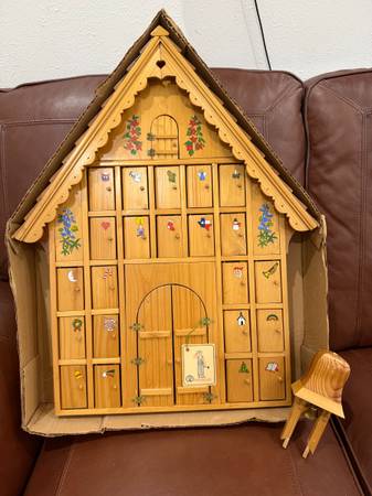 Large Advent Calendar Signed by Frank E. Romero 1