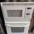 White GE Double Microwave/Wall Oven Built In Model #JKP85W0D1WW Used 2 thumbnail