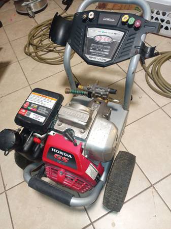 Simson 190 pressure washer & accessories 1
