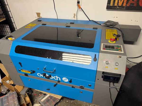 80w Omtech co2 laser engraving/cutting machine 1