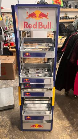 Red bull 5-tier Shelf 1