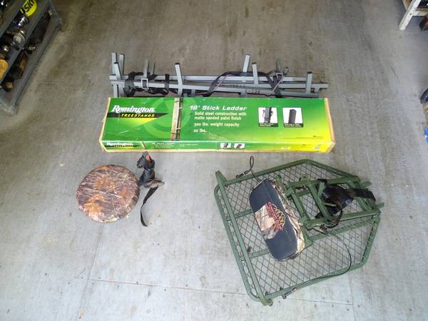 REMINGTON  TREE STAND 16' STICK LADDER 1