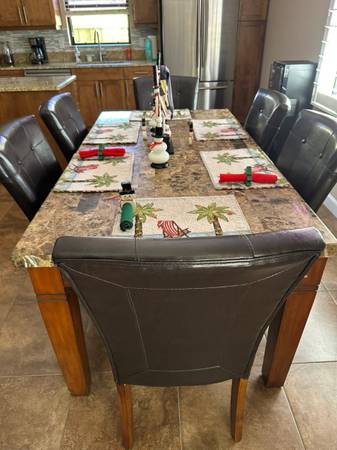 Dining Room Table & Credenza 1