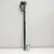 Carved Black Cane w/Elephant Handle and white dot accents 4 thumbnail