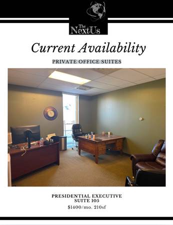 $1,300 / 310ft2 - Private Executive Double Suite w/ Window Downtown (Colorado Springs)63668435060099120