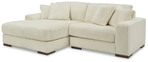 NEW 2pc extra wide Chaise Sectional, come check out 1
