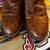 WOMENS 6.5 or 6 1/2 pair of ostrich cowboy boots 2 thumbnail