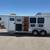 2001 Exiss 9' SW 2 Horse Living Quarters Horse Trailer 3 thumbnail