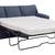 Blue Couch in Great Condition (sofa bed queen sleeper) 4 thumbnail