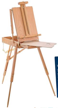 U.S. Art Supply Coronado Large Wooden French Style Field Studio Sketch 1