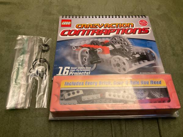 Lego Klutz Crazy Contraptions set and book 1