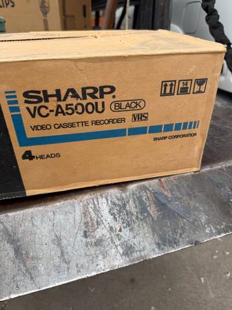 New! Sharp VCR 1