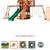 Backyard Discovery Sky Fort 2 Playground set with slide, climbing wall 2 thumbnail