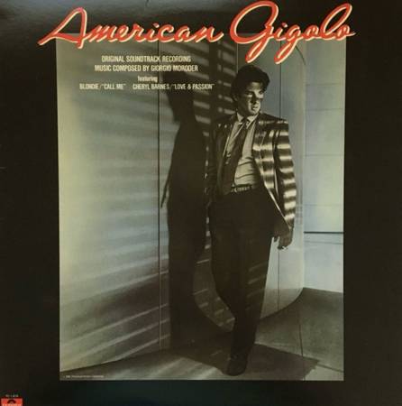 American Gigolo Movie Soundtrack 12” Vinyl 1980 1