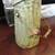 Distressed Look Metal Decorative Watering Can w/Floral Print 2 thumbnail