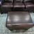 Brown Leather Ottoman (sofa and chair listed separately) 2 thumbnail