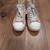 Art Class high-top sneakers - cream yellow smiles, 1 2 thumbnail