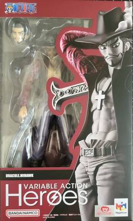 Mihawk and Crocodile Variable Action Heros Figures ONE PIECE 1
