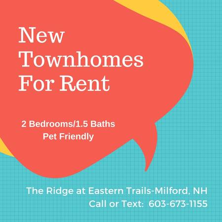 $3,079 / 2br - 1560ft2 - Need the Space of a Home But Without a Mortgage? Rent a Townhome! (Milford)63931519285763120