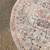 Rug- 5' Round- Muted Colors- Lightweight- Made in Turkey 3 thumbnail