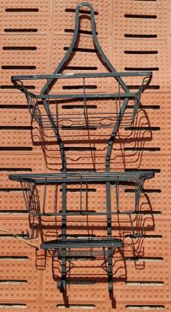 BLACK Shower Caddy 1