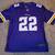 #22 Harrison Smith Embroidered Minnesota Vikings Home Jersey 2 thumbnail