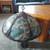 Weber 1920s art nouveau reverse painted lamp 3 thumbnail