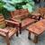5 pc Outdoor Patio Set. Heavy Duty 2 thumbnail