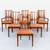 Vintage Mid Century "Brasilia" Walnut Dining Chairs by Broyhill 2 thumbnail
