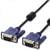 1,5M black male to male (D-Sub 15) VGA monitor cable - NEW 1 thumbnail