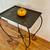 Pedestal Stand Vintage Wrought Iron Art Display Stand 2 ft Tall 2 thumbnail